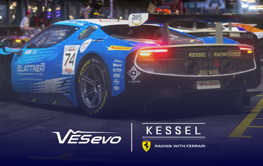 VESevo and Kessel Racing partner up to advance endurance race performance
