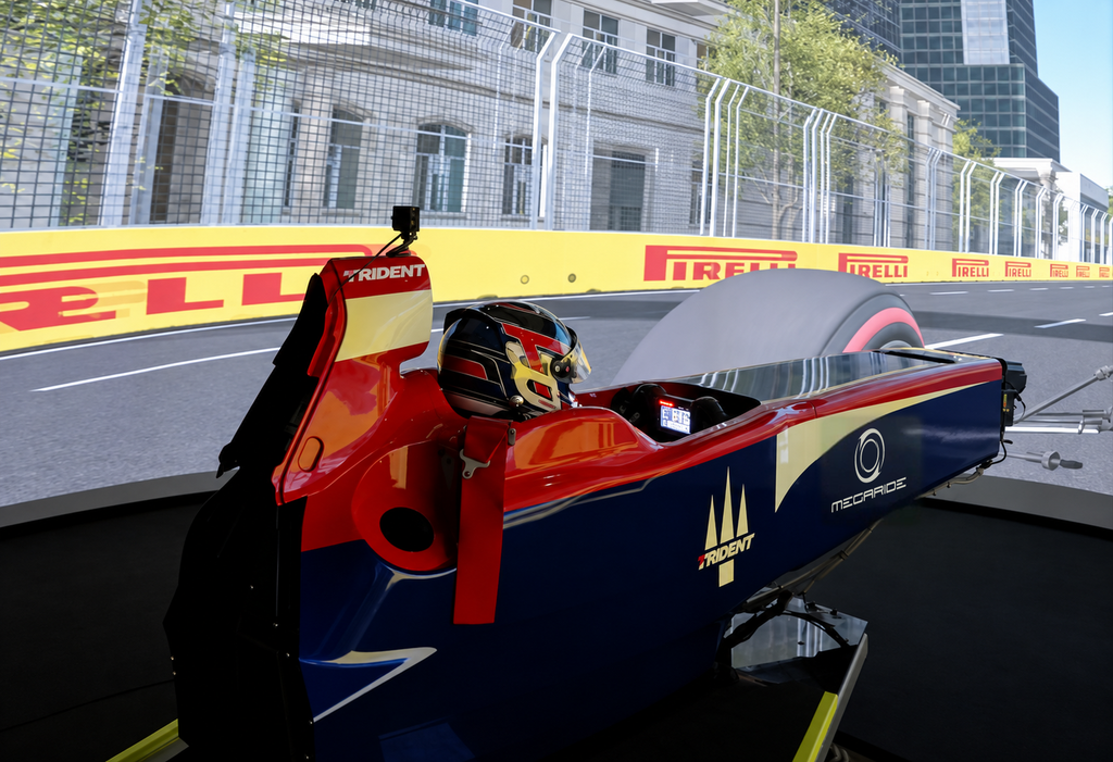 MegaRide and TRIDENT formula 2 formula 3 race preparation